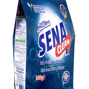 Lessive en poudre active Sena Clean 500 g à mousse abondante